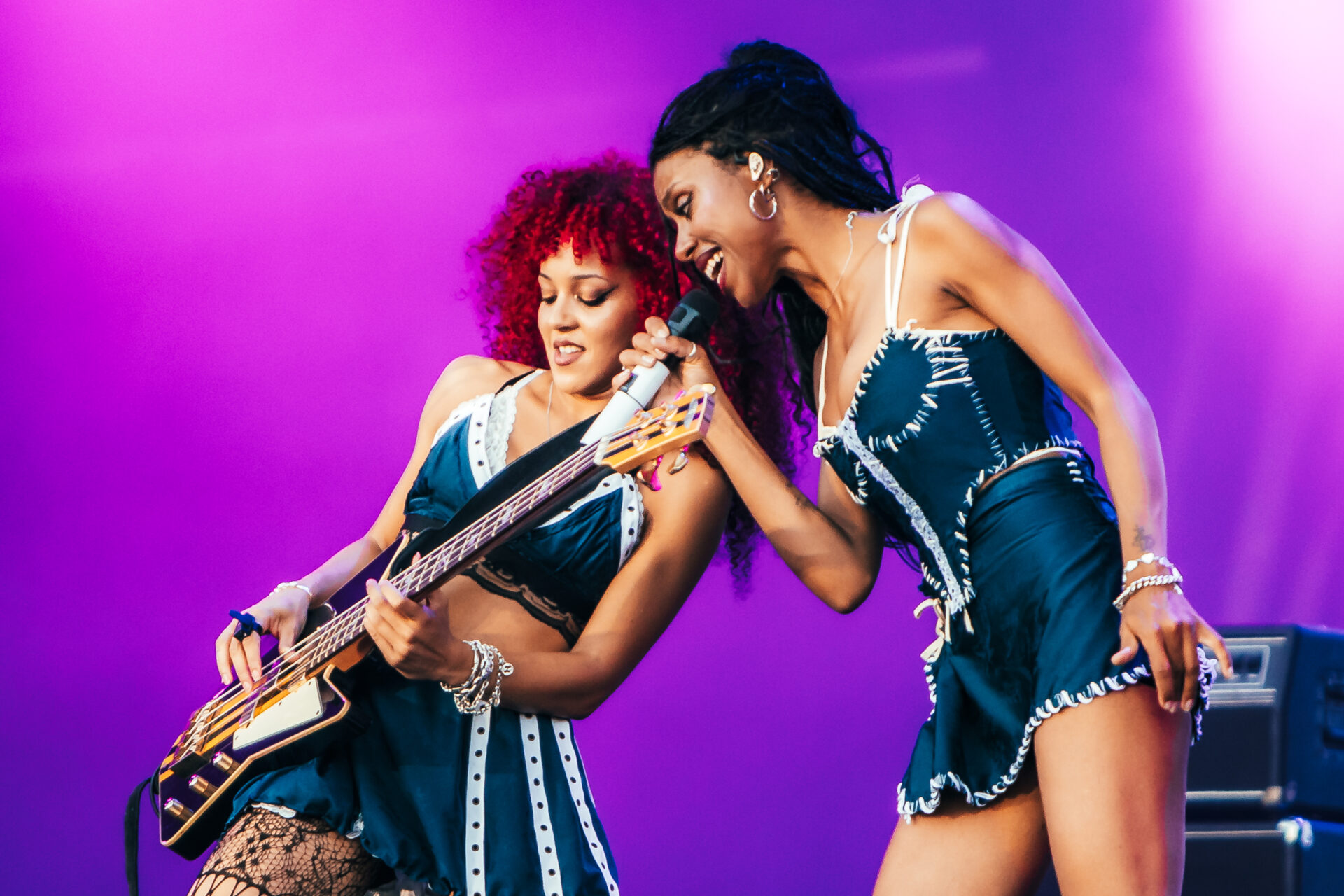 Nova Twins no palco do Rock in Rio / @OXIDANY