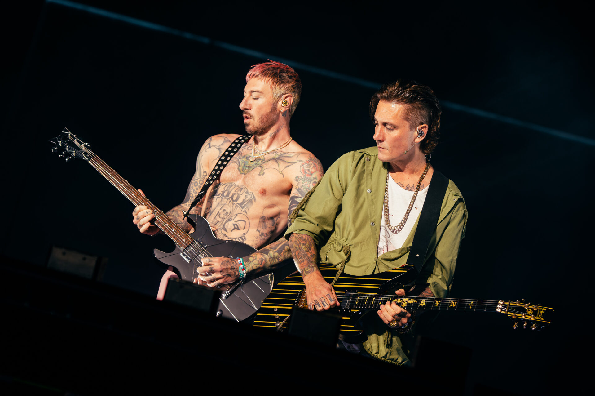 Avenged Sevenfold sobe ao palco no Rock in Rio / @alexwoloch