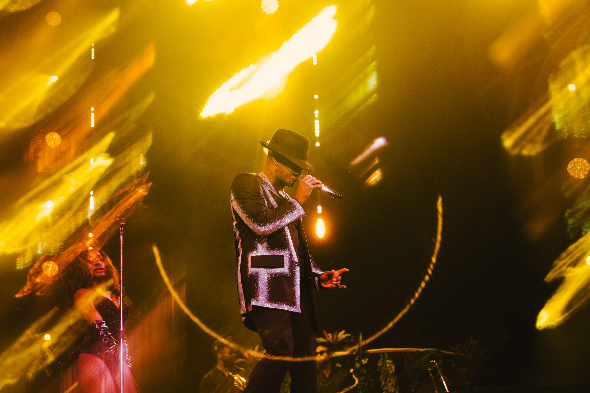 Ne-Yo no palco Sunset do Rock in Rio / @lali_moss