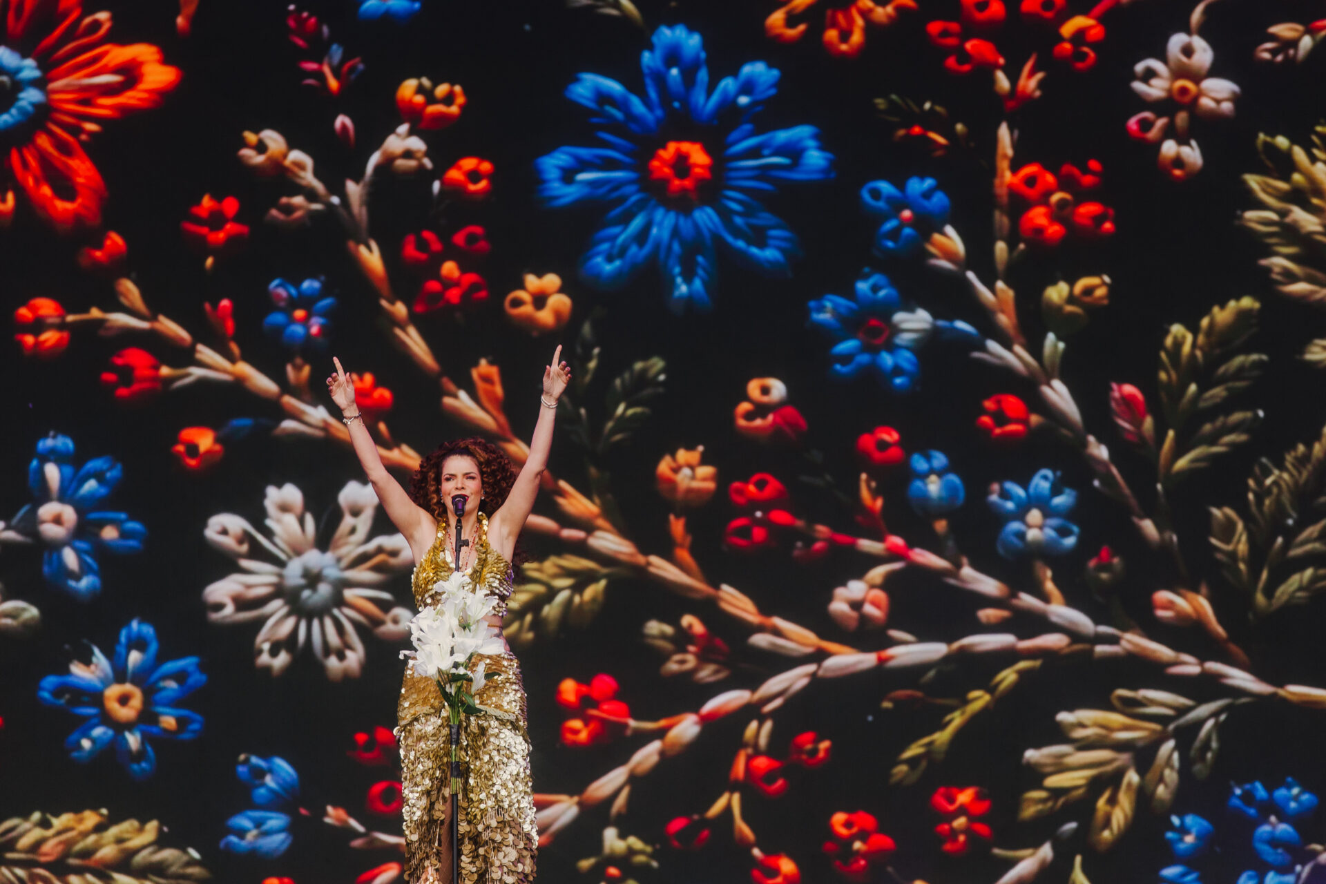Vanessa da Mata comemora 20 anos de carreira no Rock in Rio / @MAREFEMIANI