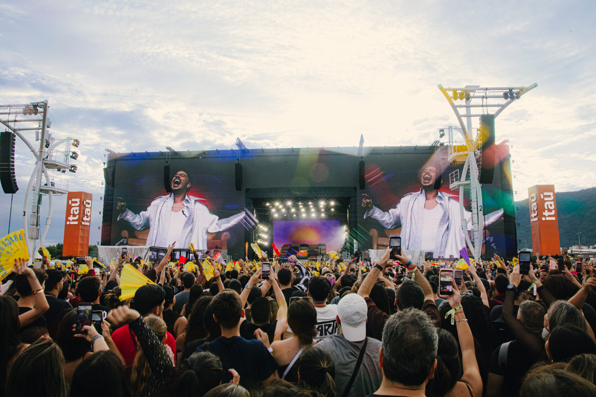 Pedro Sampaio no palco do Rock in Rio / @ALEXWOLOCH