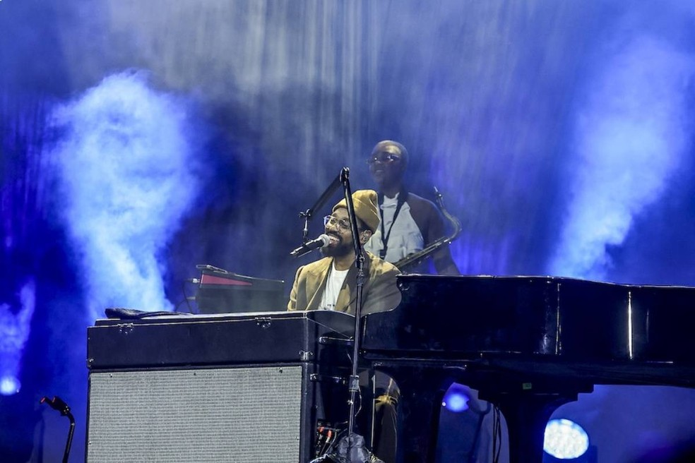 PJ Morton se apresenta no Rock in Rio / Anderson Bordê/AgNews