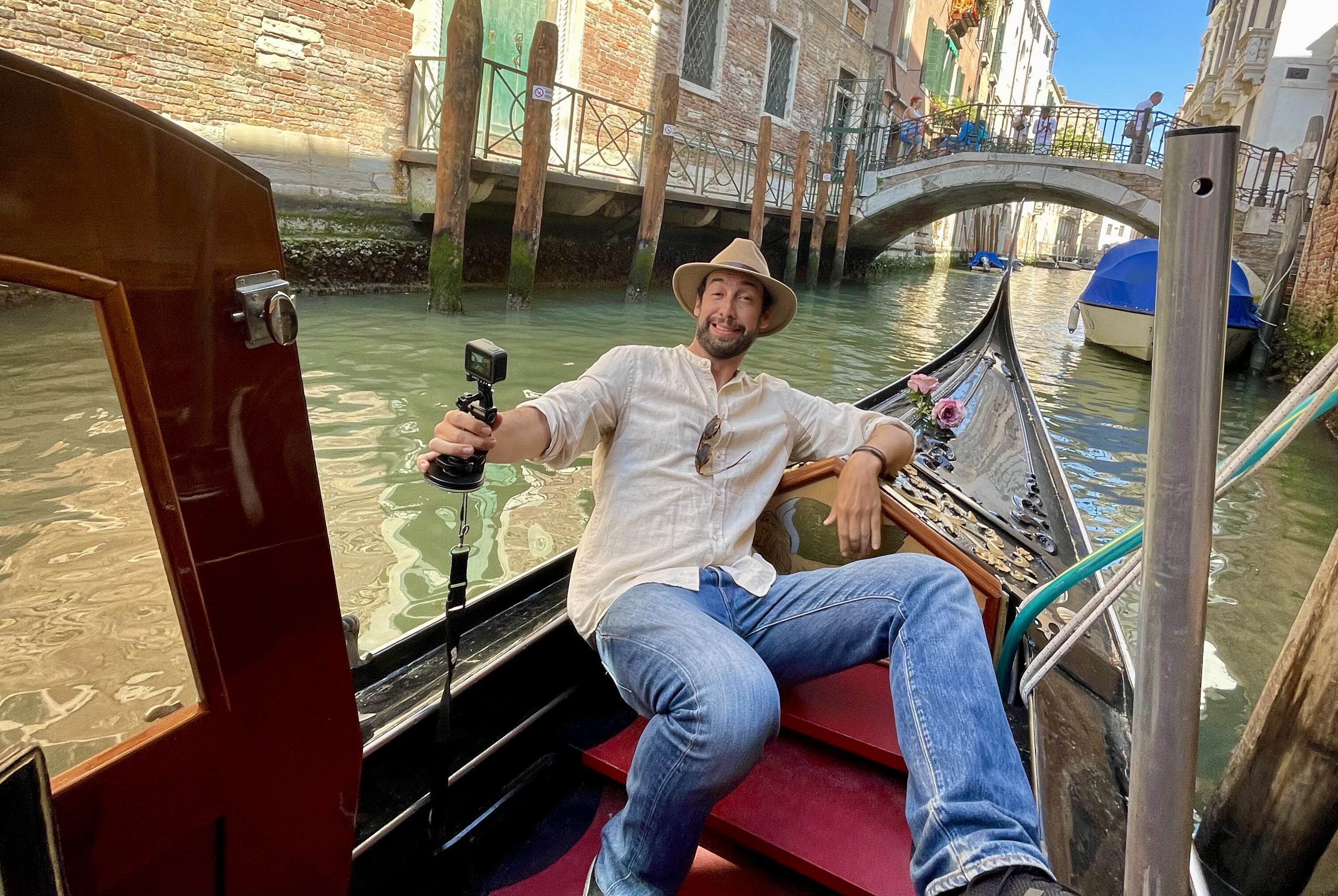 Fernando Muylaert aproveita os canais em veneza / Divulgação
