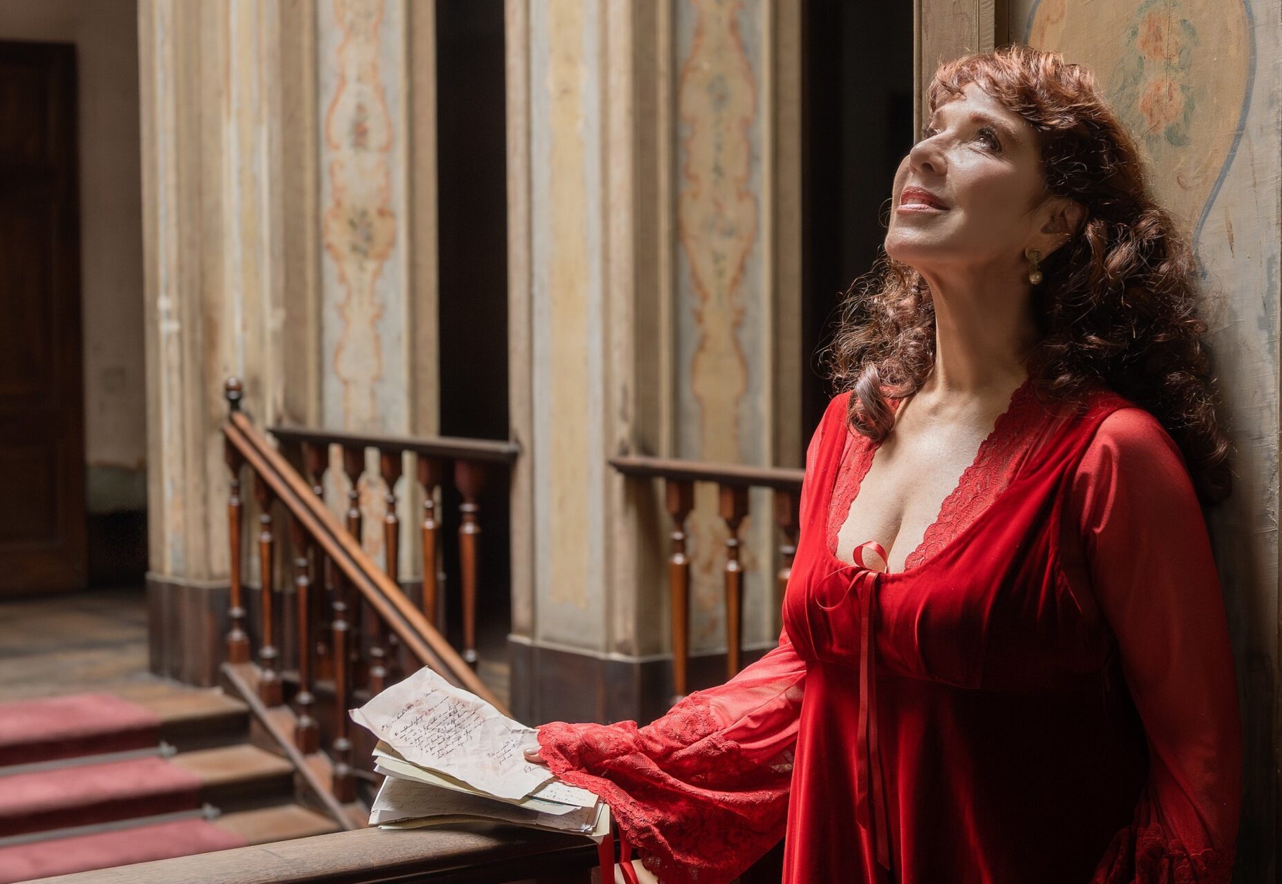 A soprano Georgia Szpílman dá voz a Domitila / Foto: Ana Clara Miranda