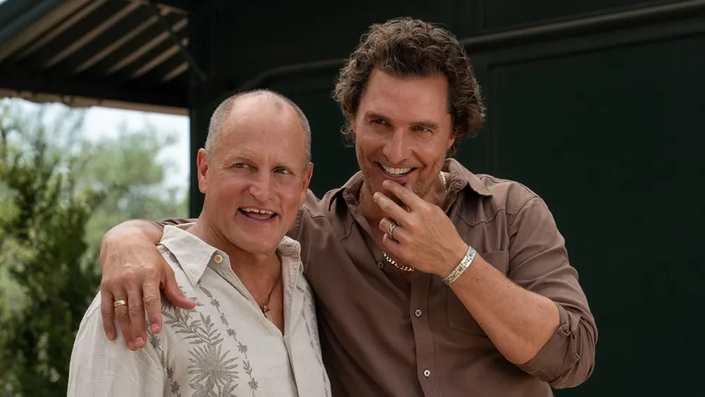 Matthew McConaughey e Woody Harrelson juntos em "Brothers" / Divulgação