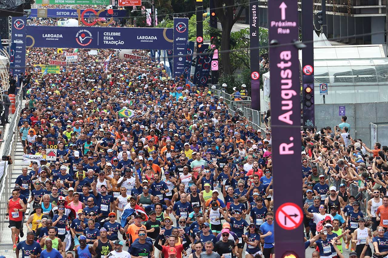 A corrida em 2025 / Crédito: Divulgação São Silvestre.