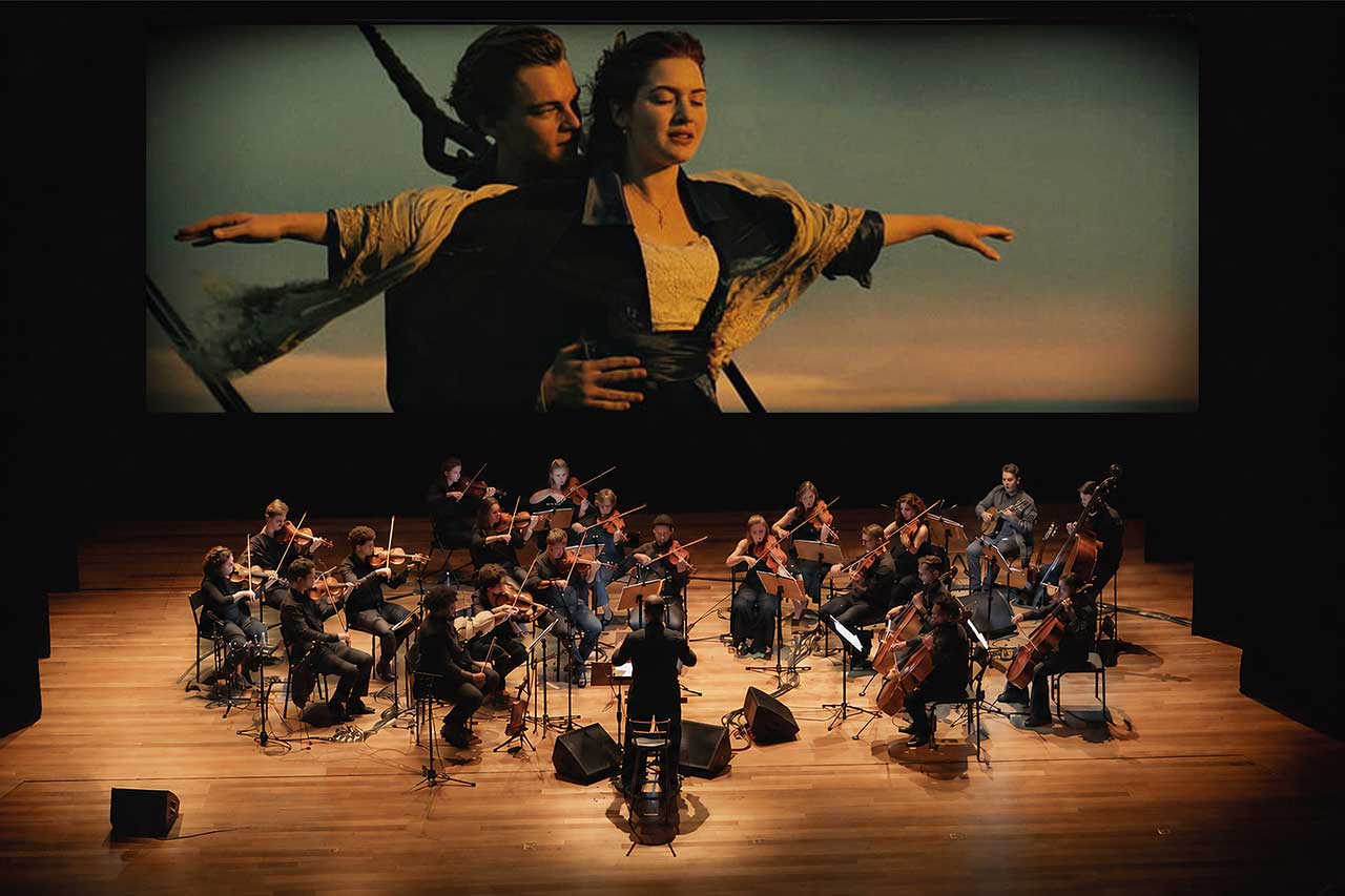 Cine Concerto, com o longa Titanic / Divulgação